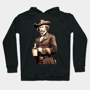 Custer Wine Label Hoodie